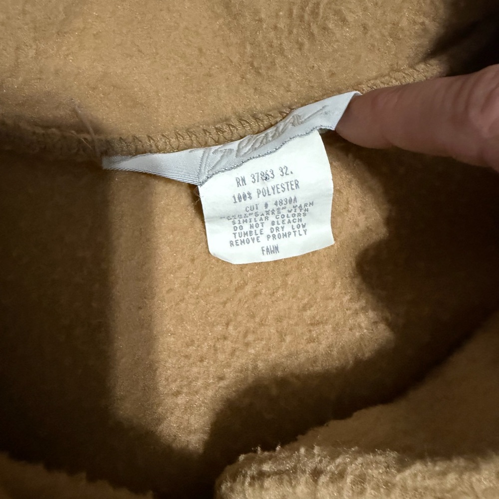 Vintage Blair Women's Camel Teddy Jacket - Picture 4 of 7